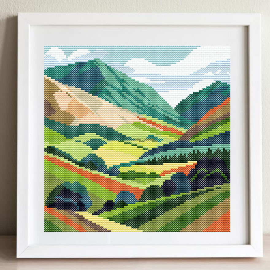 Simple Landscape (100x100st)