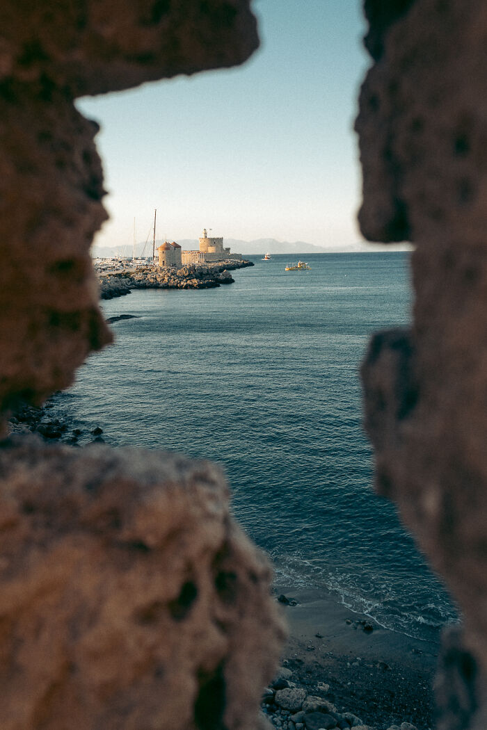 A Photograph Taken In Rhodes Island In Greece