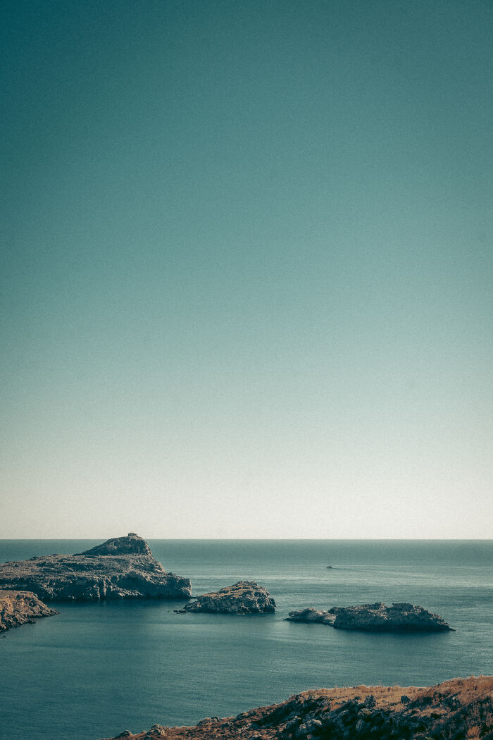 A Photograph Taken In Rhodes Island In Greece