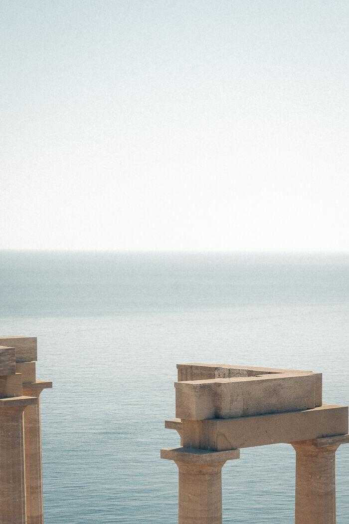 A Photograph Taken In Rhodes Island In Greece