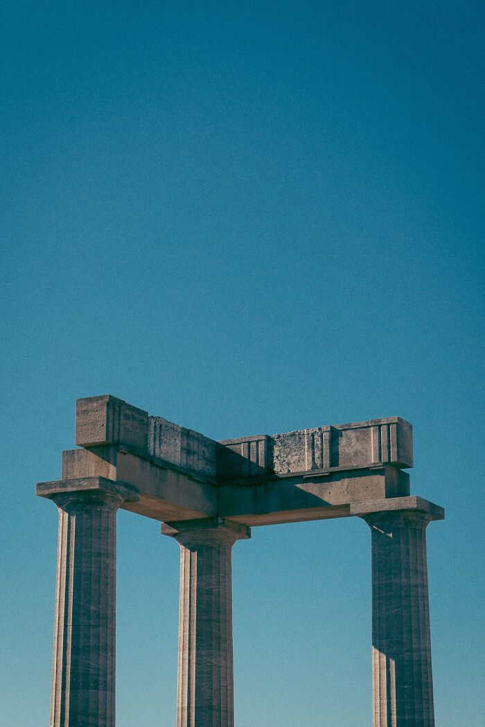 A Photograph Taken In Rhodes Island In Greece