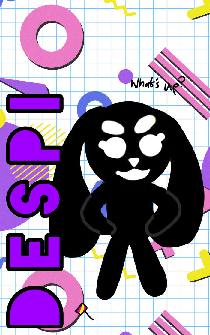 First Image In A Series Of Screensaver Designs. This One Is Despi! (March 3, 2023)