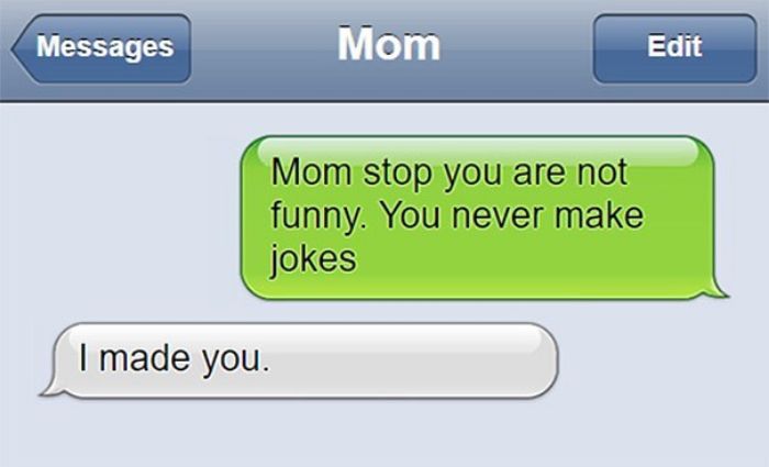 Don't Test Your Mother