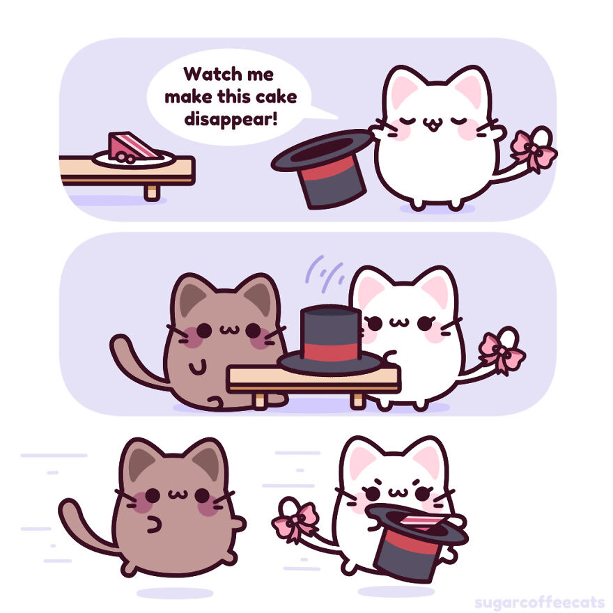 I Created These Cute Cat Comics To Find Joy In The World Again