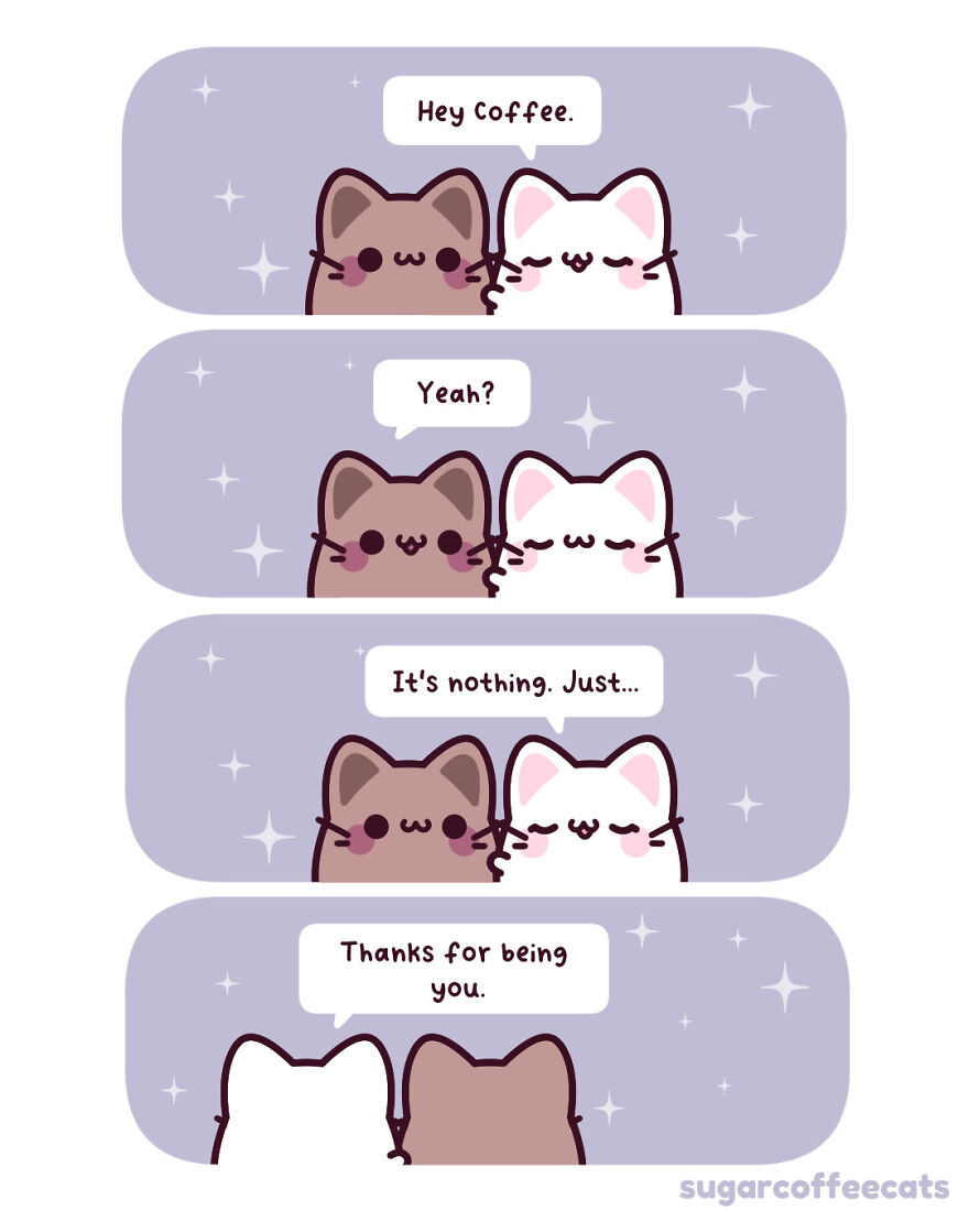 I Created These Cute Cat Comics To Find Joy In The World Again