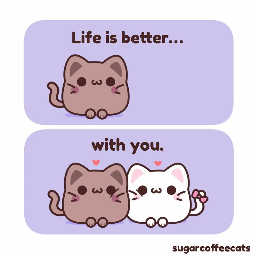 I Created These Cute Cat Comics To Find Joy In The World Again