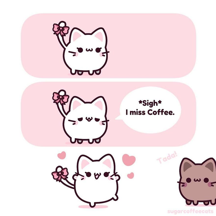 I Created These Cute Cat Comics To Find Joy In The World Again