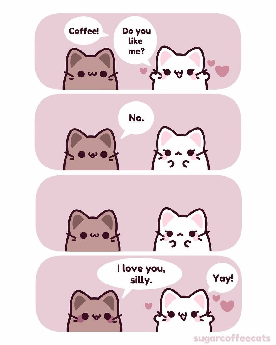 I Created These Cute Cat Comics To Find Joy In The World Again