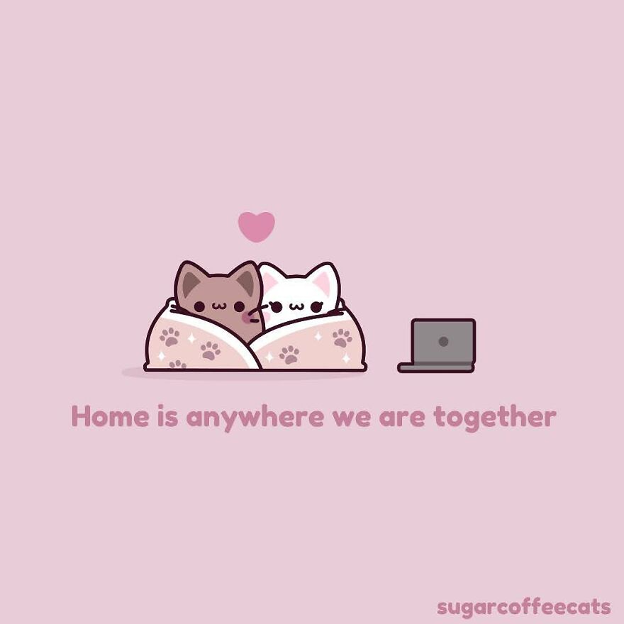 I Created These Cute Cat Comics To Find Joy In The World Again