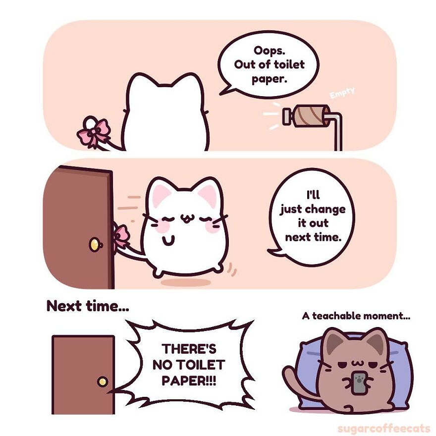 I Created These Cute Cat Comics To Find Joy In The World Again