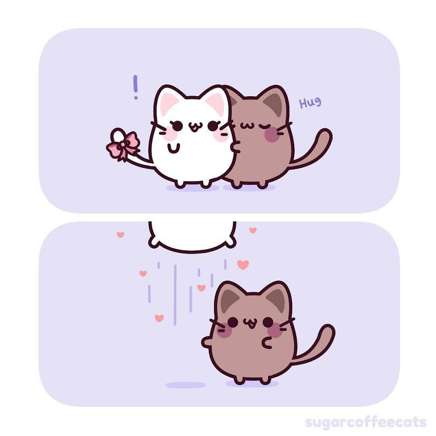 I Created These Cute Cat Comics To Find Joy In The World Again