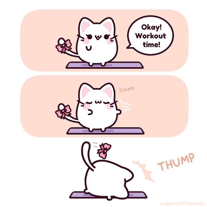 I Created These Cute Cat Comics To Find Joy In The World Again
