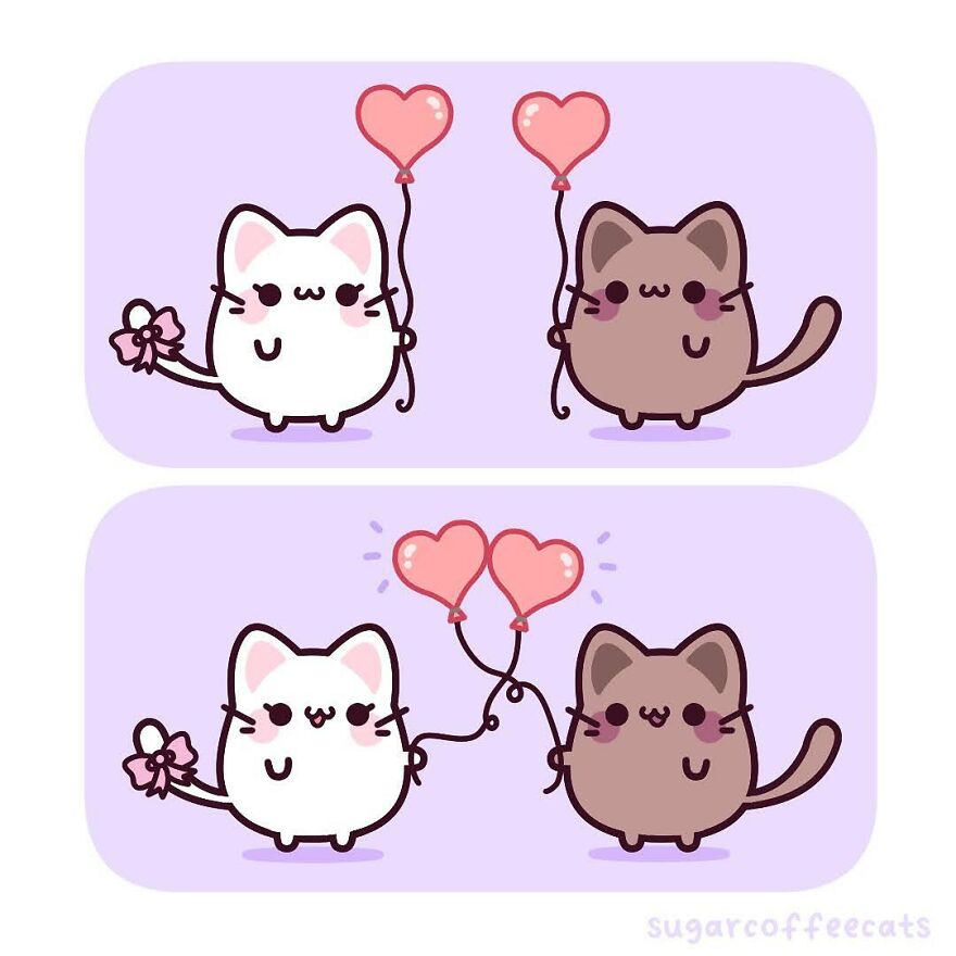 I Created These Cute Cat Comics To Find Joy In The World Again