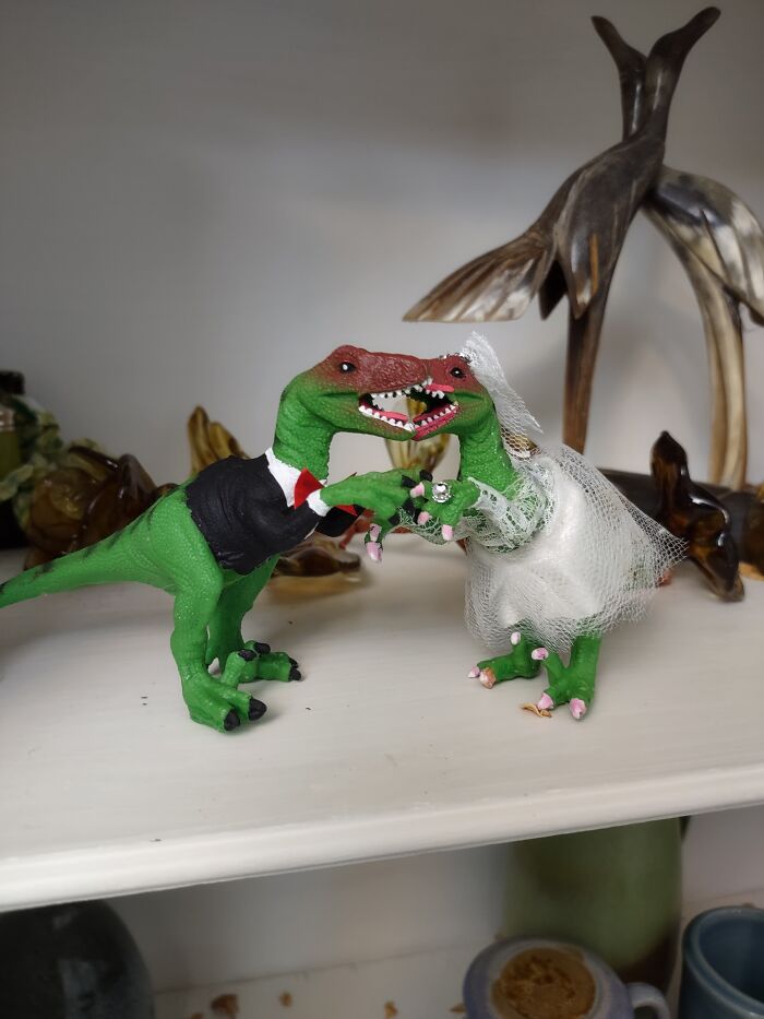 The Cake Toppers From Our Wedding