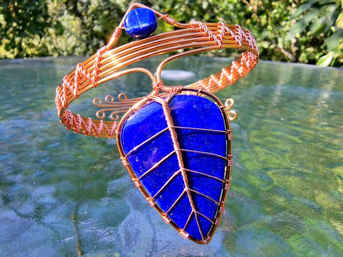 I Used Ten Meters Of Coated Copper Wire For This Elven Armlet