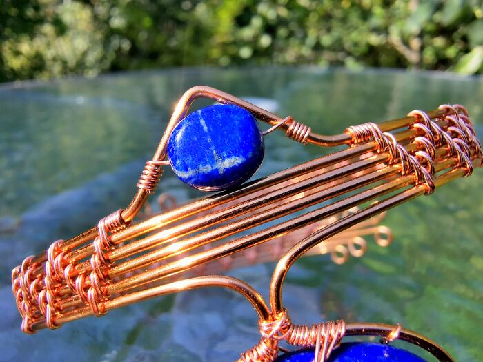 I Used Ten Meters Of Coated Copper Wire For This Elven Armlet