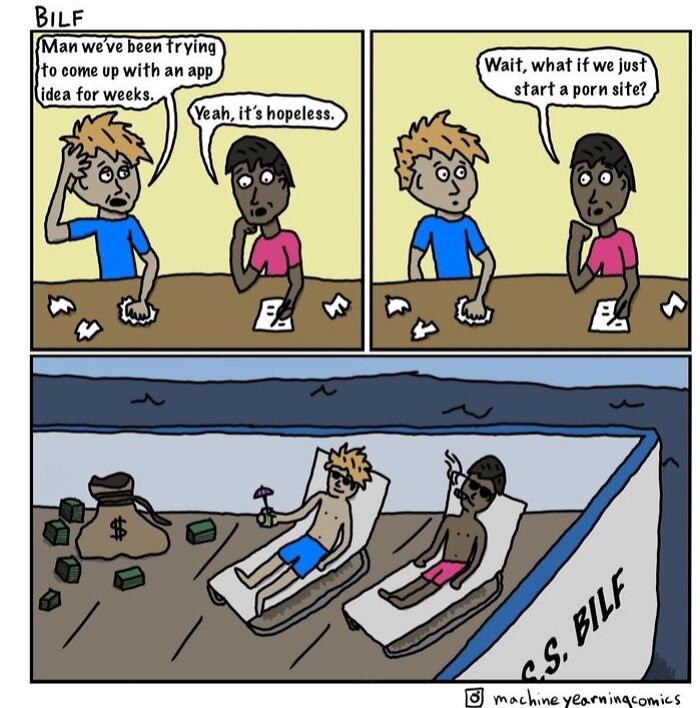 This Artist Makes Hilarious And Dark
comics With Unexpected Twists ( New Pics)