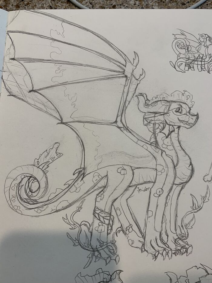 Character Design I Finished Up Digitally. Her Name Is Spider