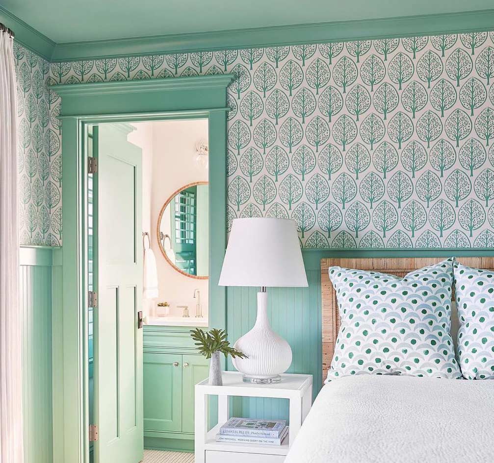 Mint green bedroom wallpaper Mint green bedroom wallpaper