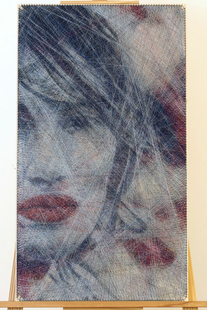 Portrait In Abstract Colors #3