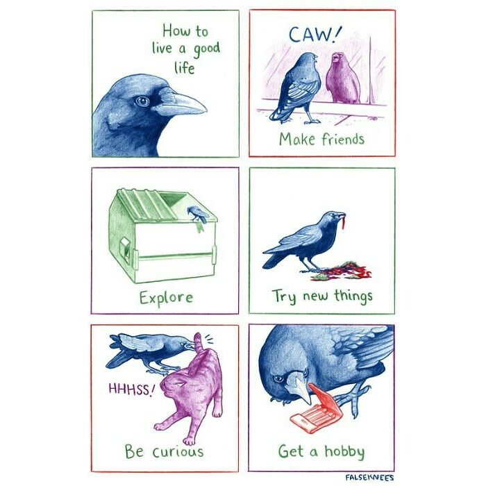 New Humorous And Often Surreal Illustrations Of Animals And Nature