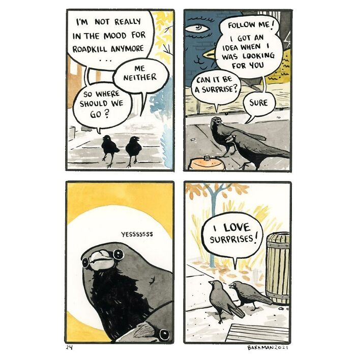 New Humorous And Often Surreal Illustrations Of Animals And Nature