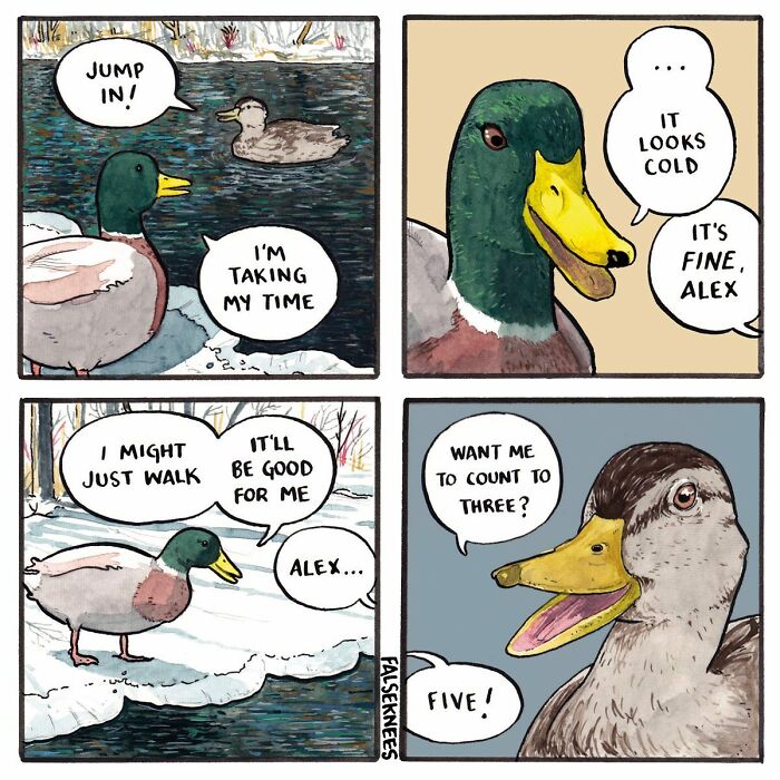 New Humorous And Often Surreal Illustrations Of Animals And Nature