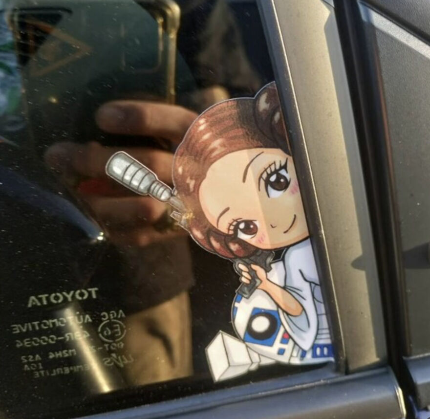 Peekaboo, I See You Little Princess Leia