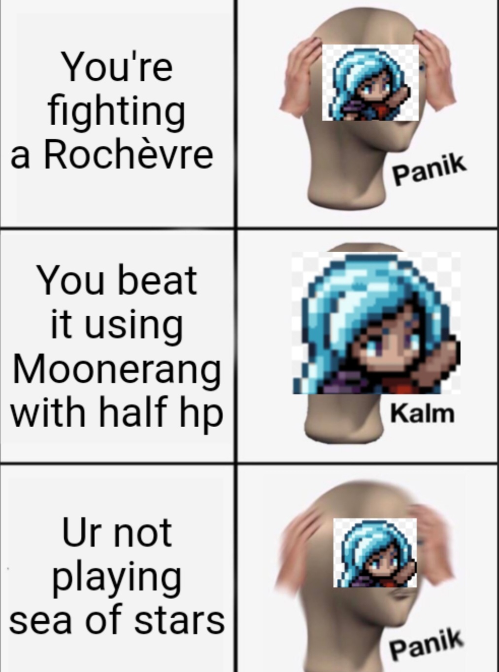 I Made Quality Memes About My Favorite Sea Of Stars Character, The Unforgettable Garl