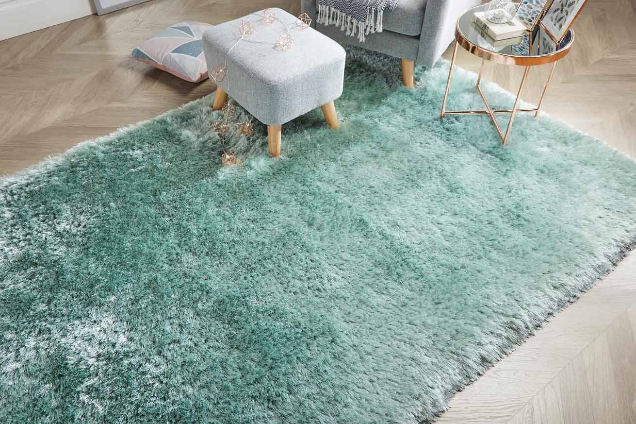 Soft mint green rug Soft mint green rug