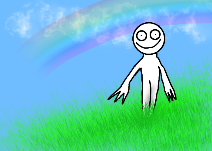 This Is An Evil Stickman In A Lovely Field (July 29, 2022)