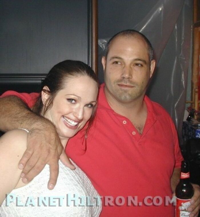 Jennifer Garner And Ben Affleck photoshopped to look like ordinary people