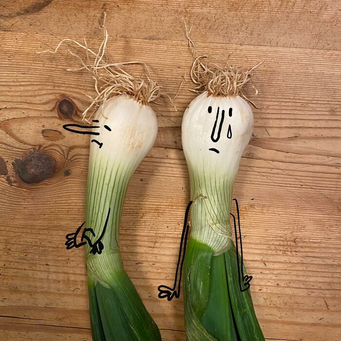 This Artist Continues To Combine His Cartoons With Someone's Snapshot (New Pics)