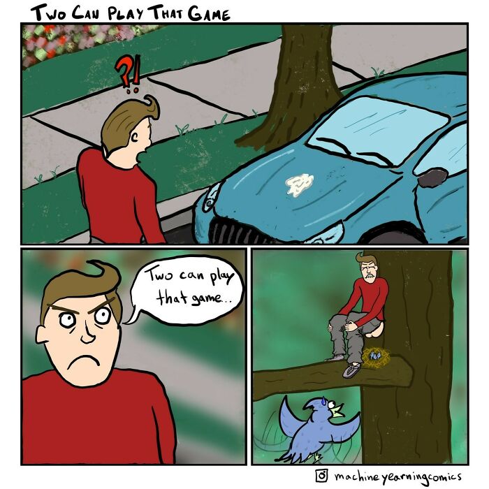 This Artist Makes Hilarious And Dark
comics With Unexpected Twists ( New Pics)