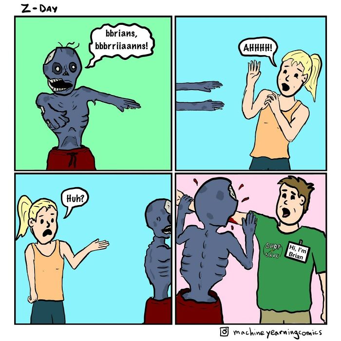 This Artist Makes Hilarious And Dark
comics With Unexpected Twists ( New Pics)