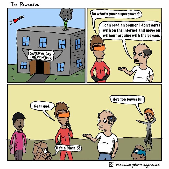 This Artist Makes Hilarious And Dark
comics With Unexpected Twists ( New Pics)