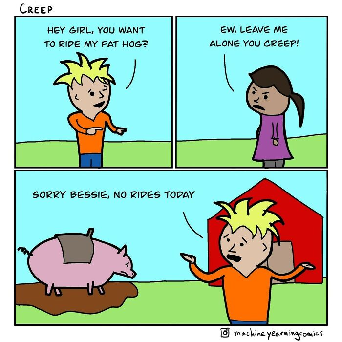 This Artist Makes Hilarious And Dark
comics With Unexpected Twists ( New Pics)