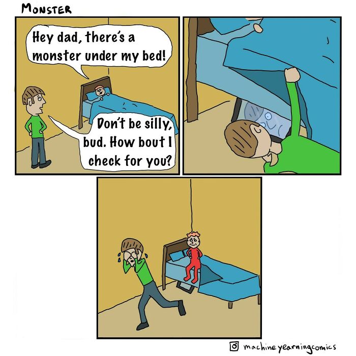 This Artist Makes Hilarious And Dark
comics With Unexpected Twists ( New Pics)