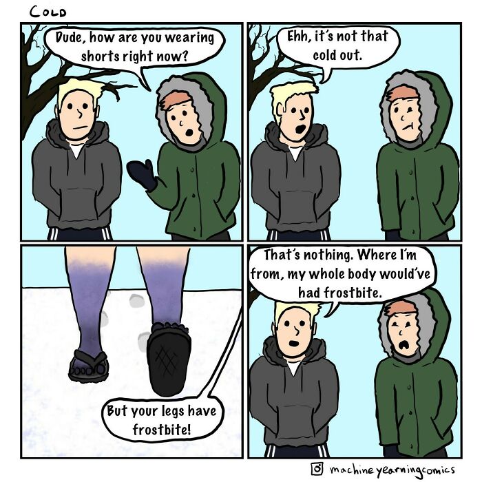 This Artist Makes Hilarious And Dark
comics With Unexpected Twists ( New Pics)