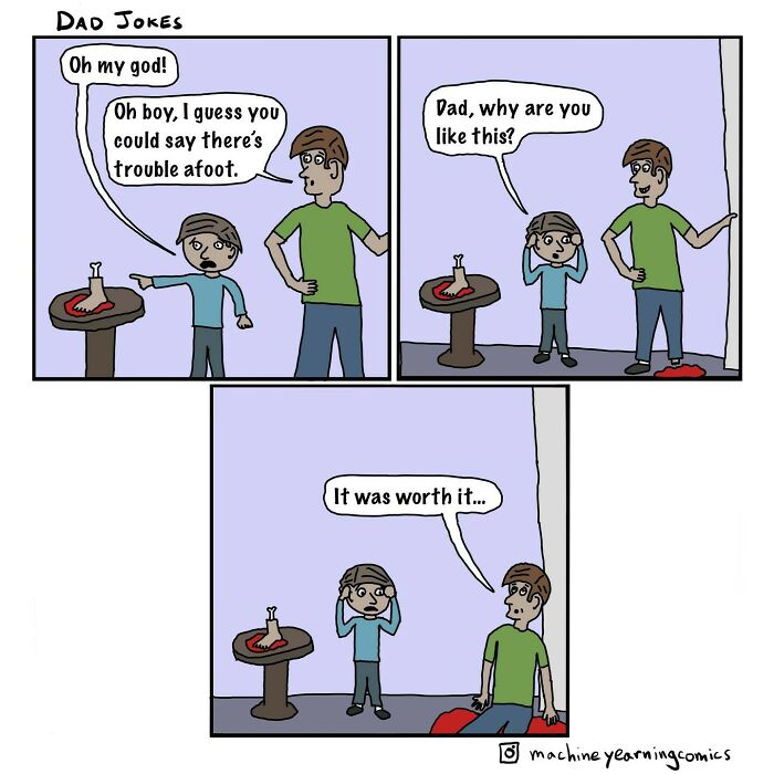 This Artist Makes Hilarious And Dark
comics With Unexpected Twists ( New Pics)