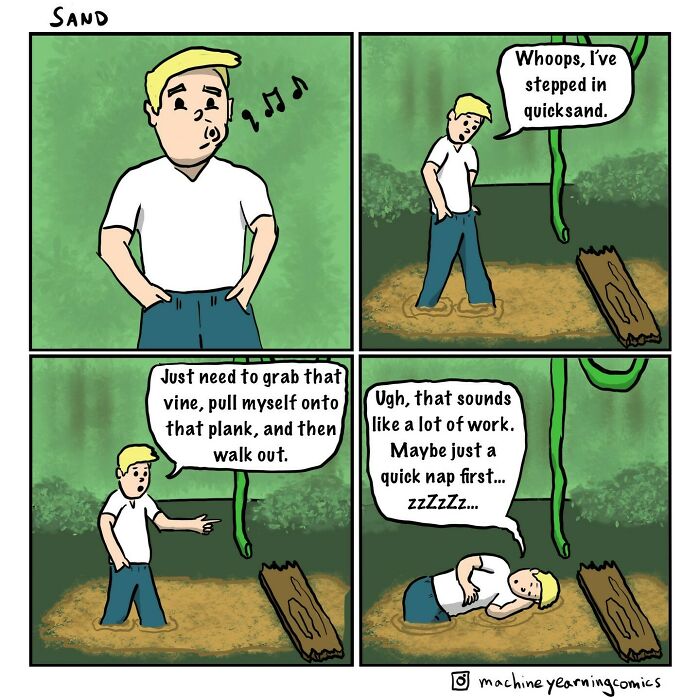 This Artist Makes Hilarious And Dark
comics With Unexpected Twists ( New Pics)