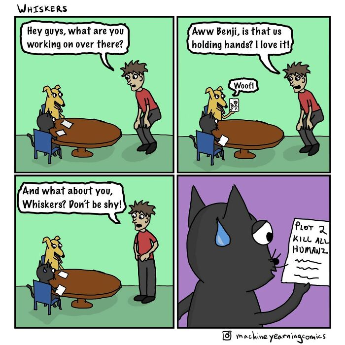 This Artist Makes Hilarious And Dark
comics With Unexpected Twists ( New Pics)