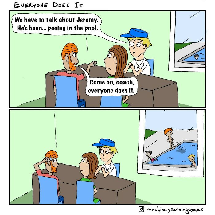 This Artist Makes Hilarious And Dark
comics With Unexpected Twists ( New Pics)