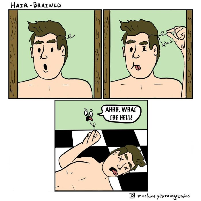 This Artist Makes Hilarious And Dark
comics With Unexpected Twists ( New Pics)