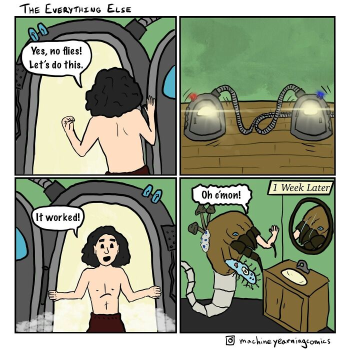 This Artist Makes Hilarious And Dark
comics With Unexpected Twists ( New Pics)