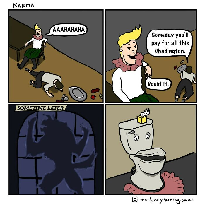 This Artist Makes Hilarious And Dark
comics With Unexpected Twists ( New Pics)