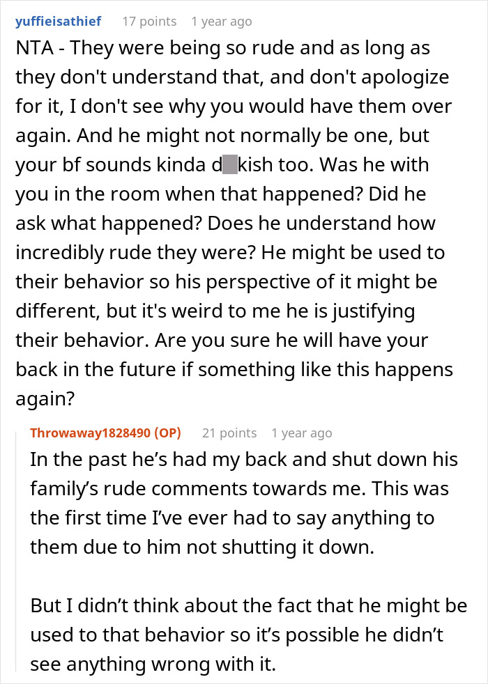 Man&rsquo;s Mom And Sis Visit His Home And Start Going Through GF's Personal Stuff, She Loses It