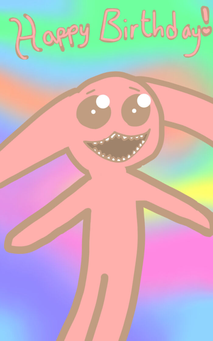 A Birthday Picture I Made For My Grandma (October 26, 2022)