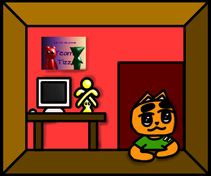 A Picture Of Finn The Cat In His Apartment (May 19, 2023)