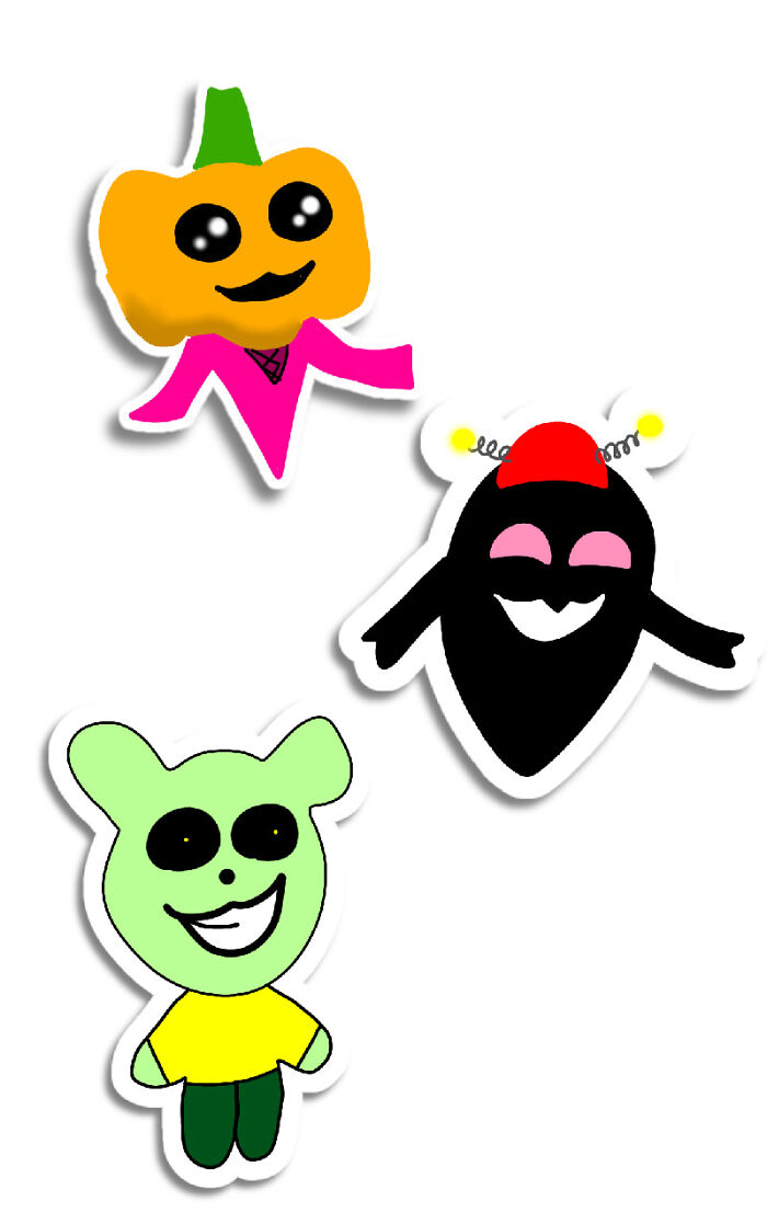 Some Spooky Halloween Doodles I Drew! (October 6, 2022)